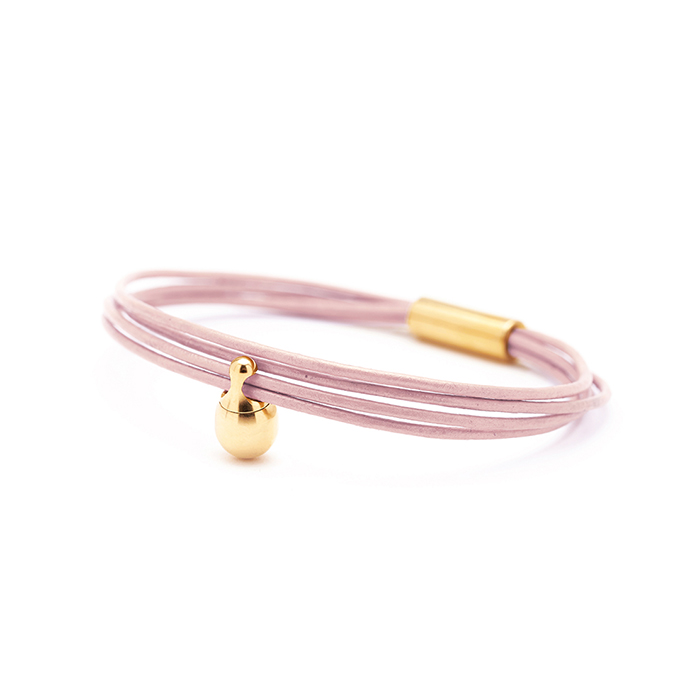 Amulette pink gold bracelet Hermès Gold in Pink gold - 33803124